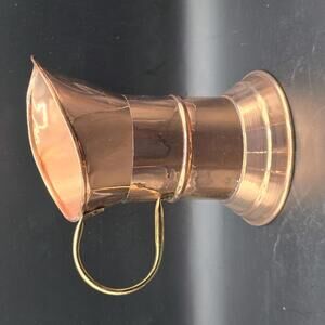 Vintage Solid Copper and Brass Pitcher